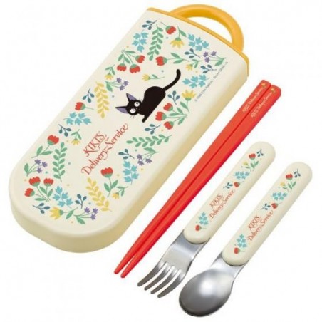 Chopsticks - Chopsticks Spoon Fork Box Set Botanical Garden - Kiki’s Delivery Serv