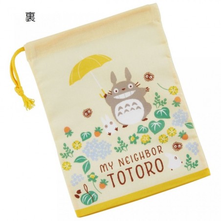 Bags - String pouch Totoro Holding Umbrella - My Neighbor Totoro