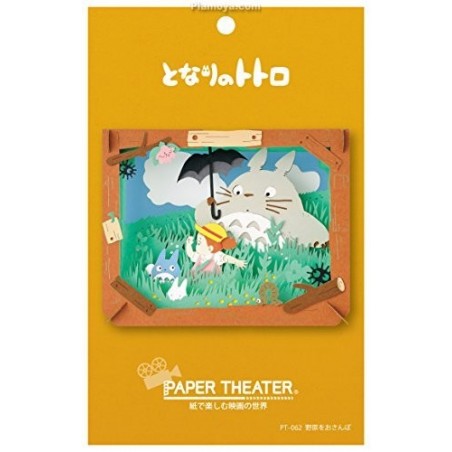 Théâtre De Papier Totoro Dans Les Près - Mon Voisin Totoro