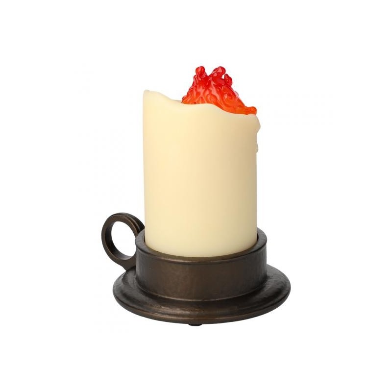 Illuminated Calcifer & candle Statue Howl’s Moving Castle