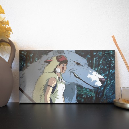 Wood Pannel - WOOD PANEL GHIBLI 03 - PRINCESS MONONOKE