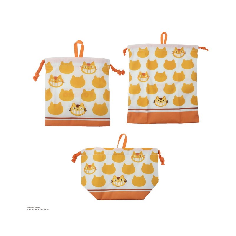 Sacs - Sacoche à cordon Silhouette Chatbus 20 x 19 cm - Mon Voisin Totoro