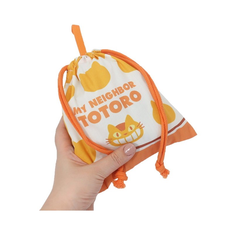 Sacs - Sacoche à cordon Silhouette Chatbus 20 x 19 cm - Mon Voisin Totoro