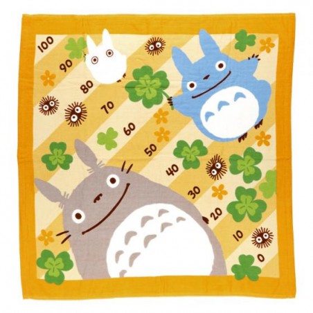Household linen - Blanket Totoro clover 90x90 cm - My Neighbor Totoro