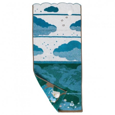 Household linen - Towel Under the moon 34x80 cm - My neighbor Totoro