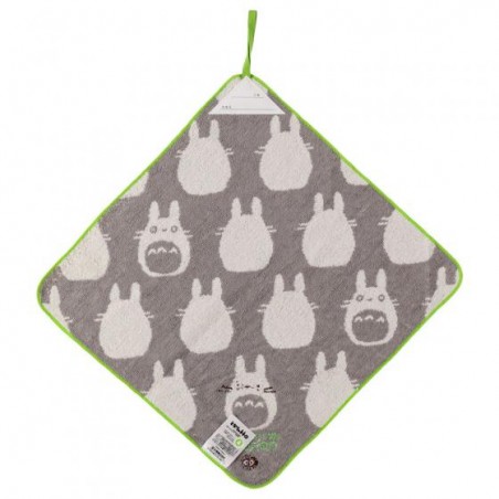 Linge de maison - Serviette à passant Silhouette Totoro Gris - Mon Voisin Totoro