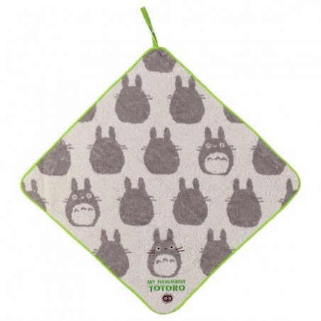 Linge de maison - Serviette à passant Silhouette Totoro Gris - Mon Voisin Totoro