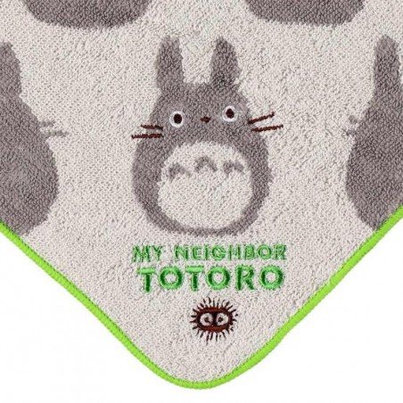 Linge de maison - Serviette à passant Silhouette Totoro Gris - Mon Voisin Totoro