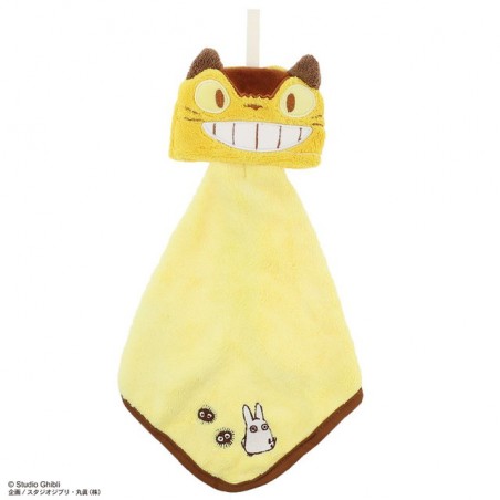 Linge de maison - Mini Serviette Pop-up Chatbus 25x25 cm - Mon Voisin Totoro