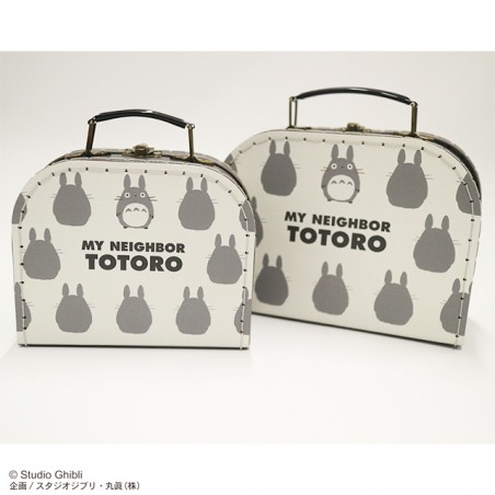 Sacs - Valisette M Silhouette Totoro Gris - Mon Voisin Totoro