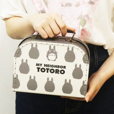 Sacs - Valisette M Silhouette Totoro Gris - Mon Voisin Totoro