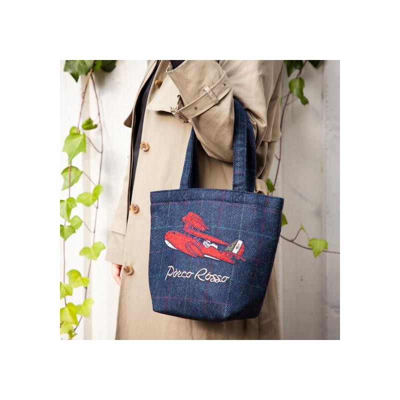 Bags - Wooven Bag Seaplane - Porco rosso