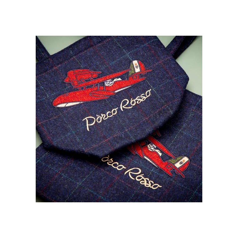 Bags - Wooven Bag Seaplane - Porco rosso