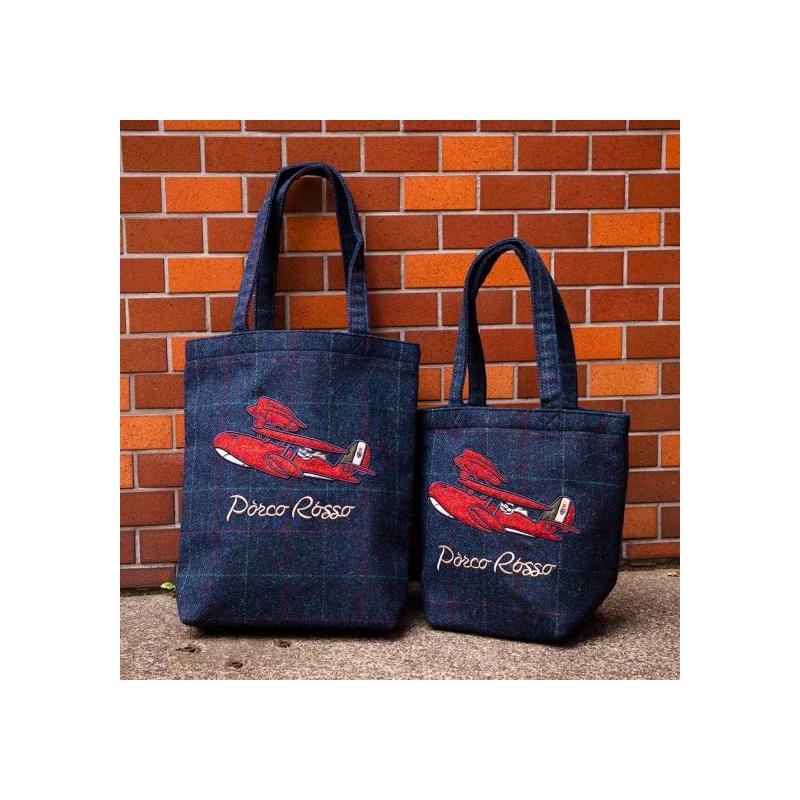 Bags - Wooven Bag Seaplane - Porco rosso