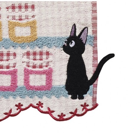 Linge de maison - MINI-SERVIETTE JIJI CONFITURES 34x36 CM - KIKI LA PETITE SORCIERE