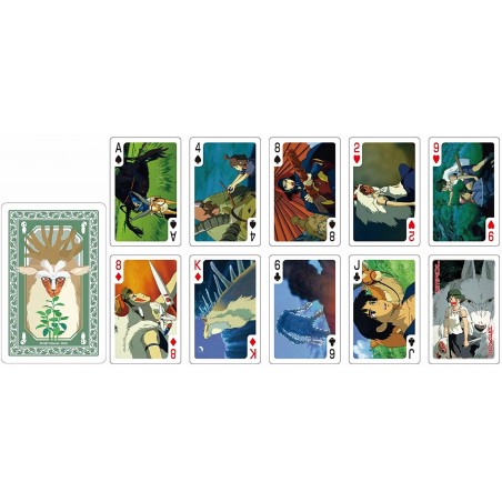 Playing Cards - Movie Scenes Playing Cards - Princess Mononoke