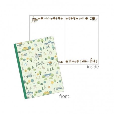 Notebooks and Notepads - NOTEBOOK TOTORO FOREST - MY NEIGHBOR TOTORO