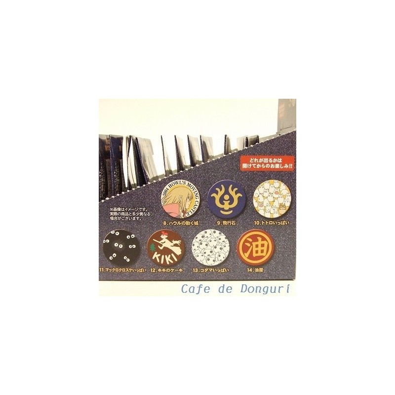 Badges - 14 BLUE BADGES COLLECTION - STUDIO GHIBLI