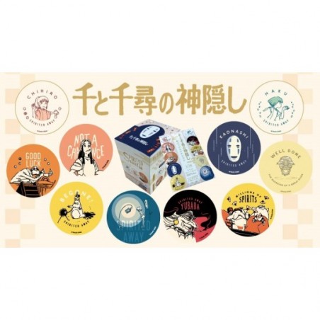 Badges - Display of 10 Chihiro Anniversary Badges - Spirited Away