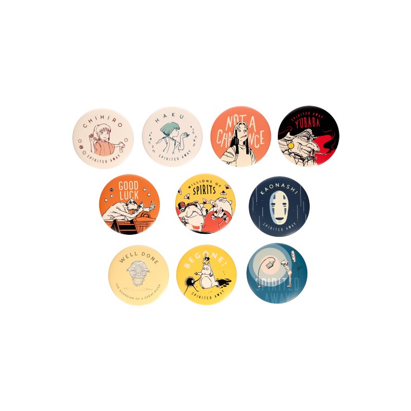 Chapas - Insignia vintage misteriosa - El viaje de Chihiro