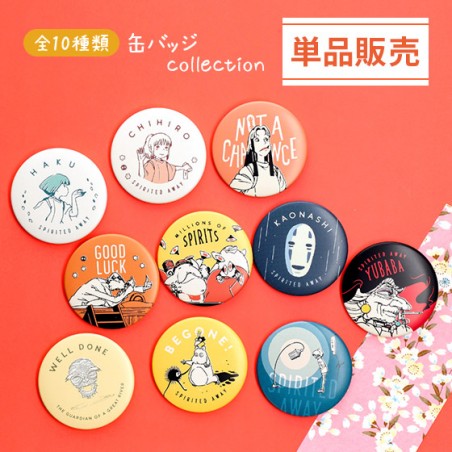 Badges - Assortiment de 10 Badges Anniversaire Chihiro - Le Voyage de Chihiro