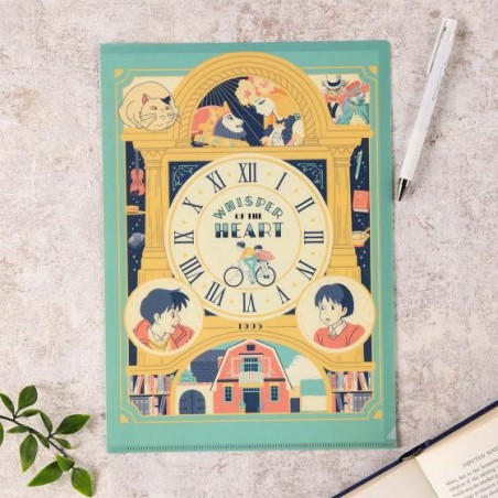 Storage - Art Déco Clear Folder A4 - Whisper of the Heart