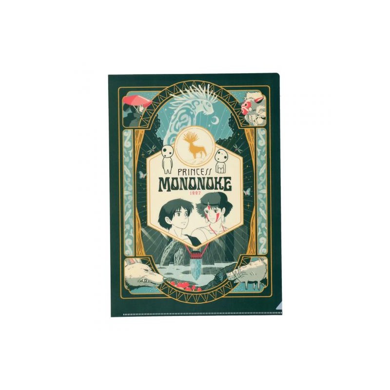 Classement - Chemise Art Déco A4 - Princesse Mononoké