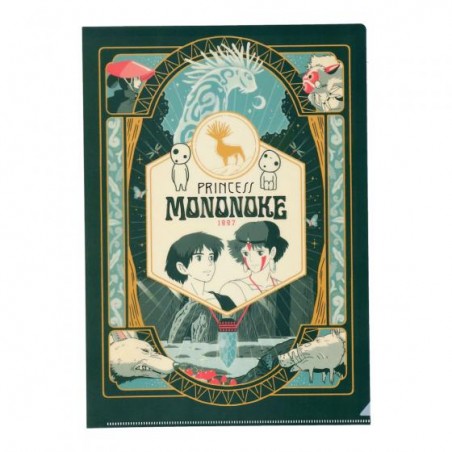 Storage - Art Déco Clear Folder A4 - Princess Mononoke