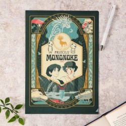 大人気新作 Folder Clear Size A4 Lady Mononoke Pricess - Eboshi 財布・ケース・小物入れ