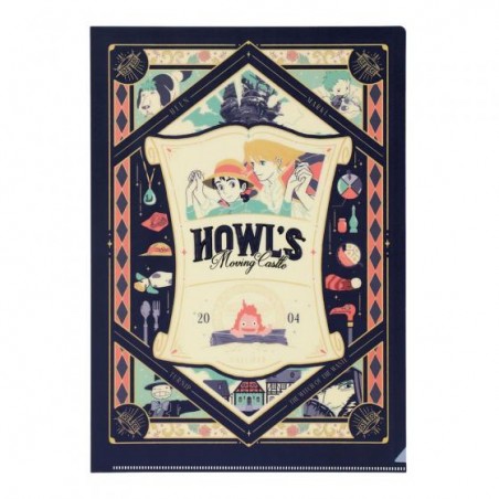 Storage - Art Déco Clear Folder A4 - Howl's Moving Castle