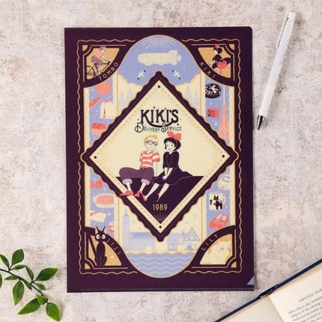 Classement - Chemise Art Déco A4 - Kiki la petite sorcière