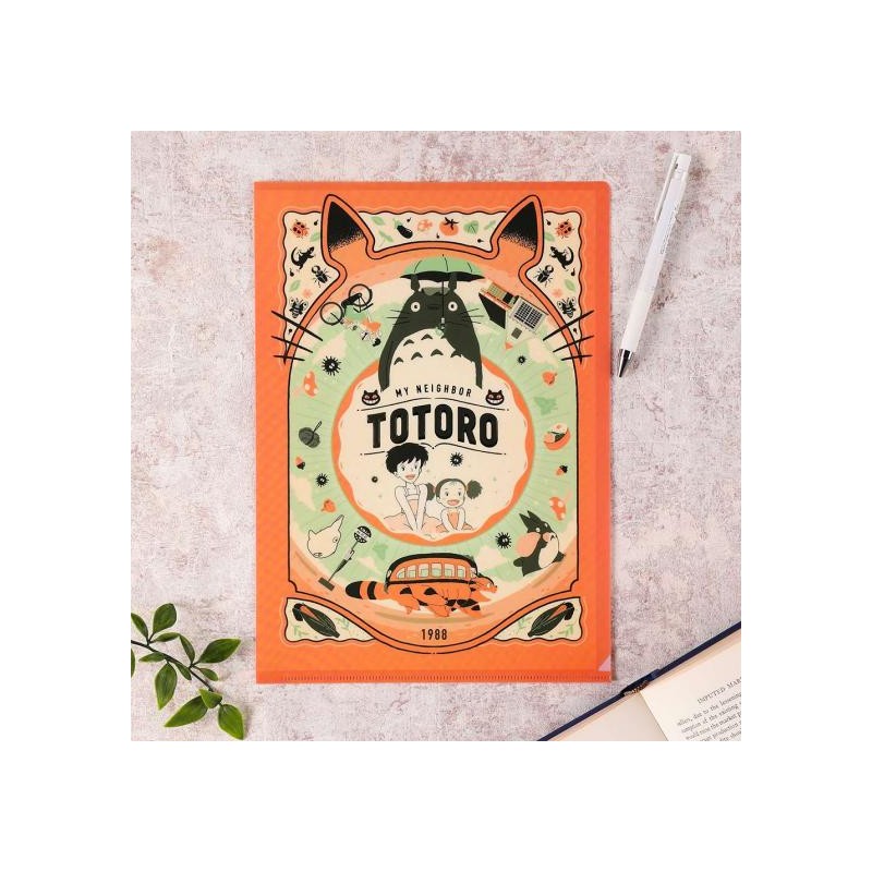 Storage - Art Déco Clear Folder A4 - My Neighbor Totoro