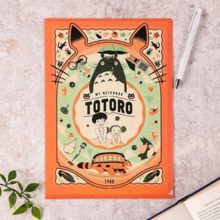 Storage - Art Déco Clear Folder A4 - My Neighbor Totoro