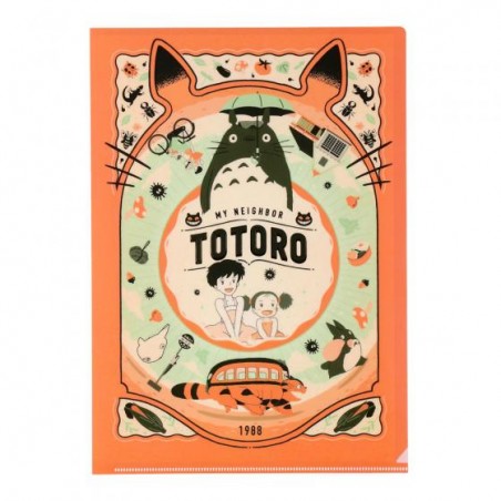 Storage - Art Déco Clear Folder A4 - My Neighbor Totoro