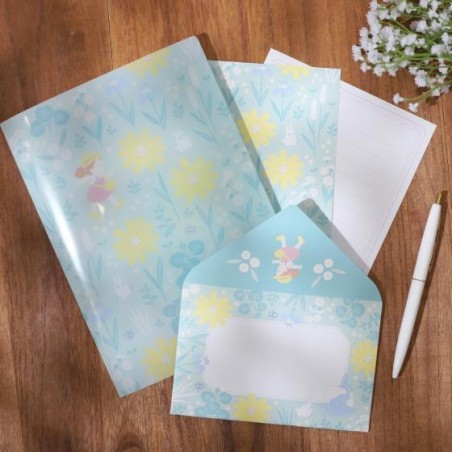 Postcards and Letter papers - Clear Folder & Letter Set Buttercup - My Neighbor Totoro