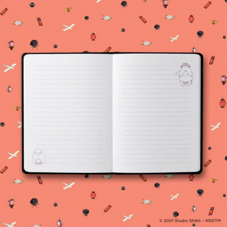 Notebooks and Notepads - No Face Plush Journal - Spirited Away