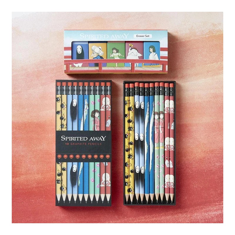Small equipment - Spirited Away Eraser Set - Spirited Away