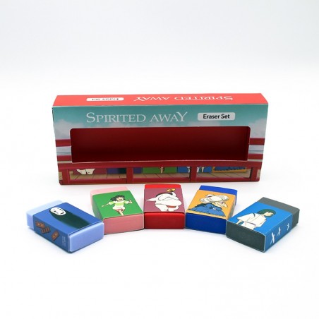 Small equipment - Spirited Away Eraser Set - Spirited Away