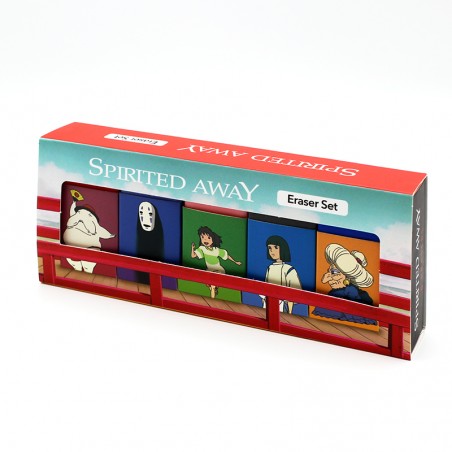 Small equipment - Spirited Away Eraser Set - Spirited Away