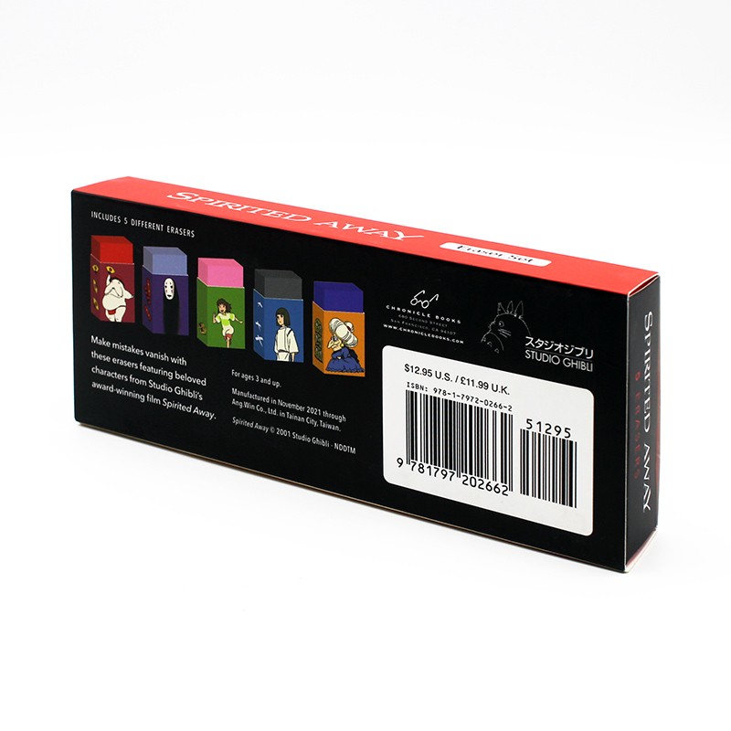 Spirited Away Eraser Set - Spirited Away
