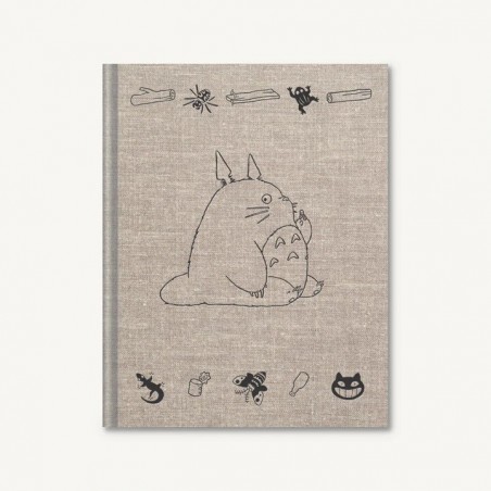 Notebooks and Notepads - Totoro Cloth Sketchbook - My Neighbor Totoro