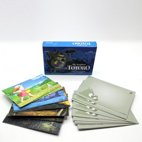 Postcards and Letter papers - Pop-Up Notecards Set - My Neighbor Totoro