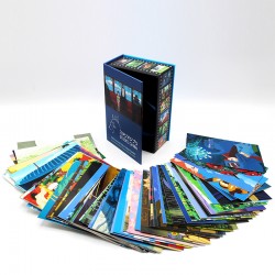 Postcards and Letter papers - 100 Collectible Postcards Box serie 1 - Studio Ghibli