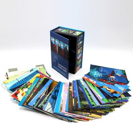 Postcards and Letter papers - 100 Collectible Postcards Box - Studio Ghibli