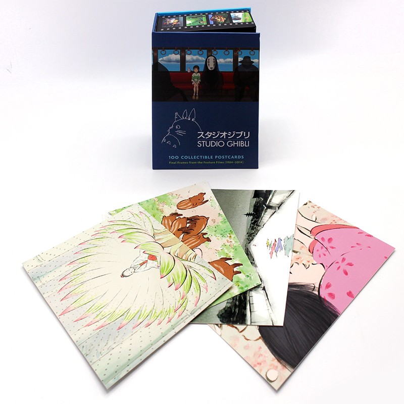 Postcards and Letter papers - 100 Collectible Postcards Box serie 1 - Studio Ghibli