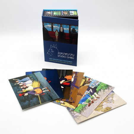 Postcards and Letter papers - 100 Collectible Postcards Box - Studio Ghibli