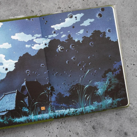 Carnets et Cahiers - Carnet feutrine Totoro - Mon Voisin Totoro