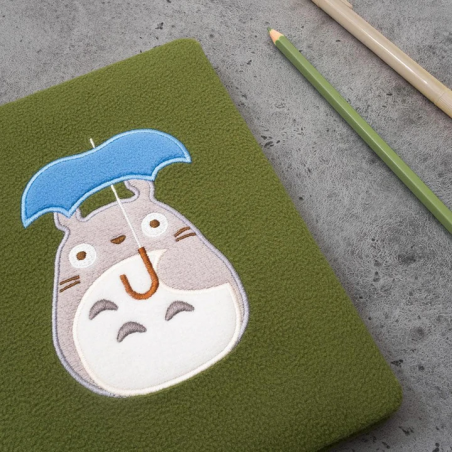 Carnets et Cahiers - Carnet feutrine Totoro - Mon Voisin Totoro