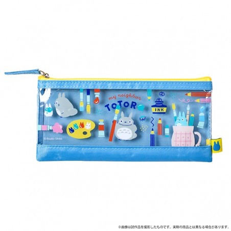 Classement - Trousse transparente bleue - Mon Voisin Totoro