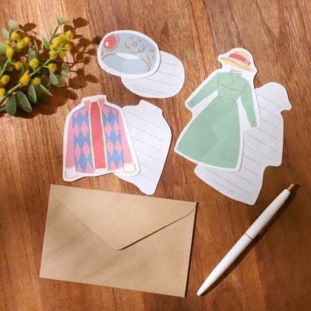 Postcards and Letter papers - Stickers Sophie’s accessories - Howl's Moving Castle